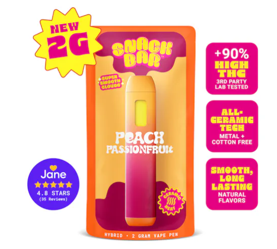 Peach Passionfruit  Snackbar