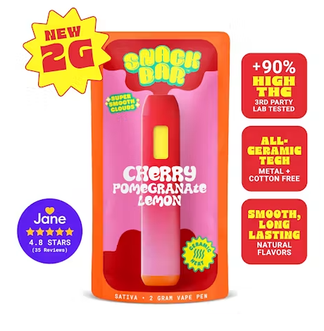 Cherry Pomegranate Lemon  Snackbar