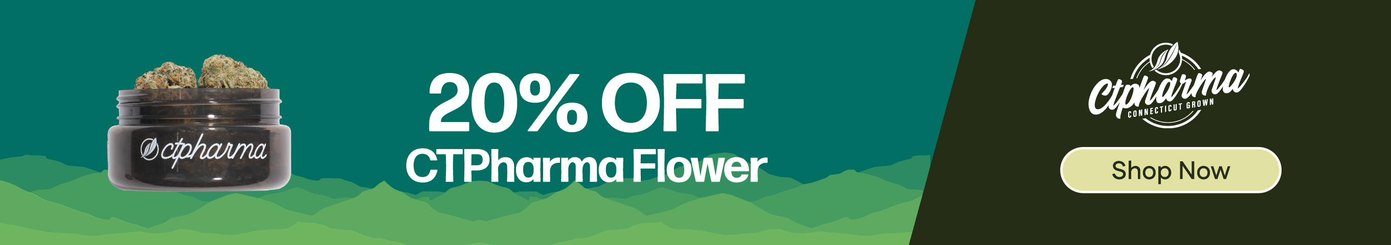 20% OFF CTPharma Featured 3.5g Flower