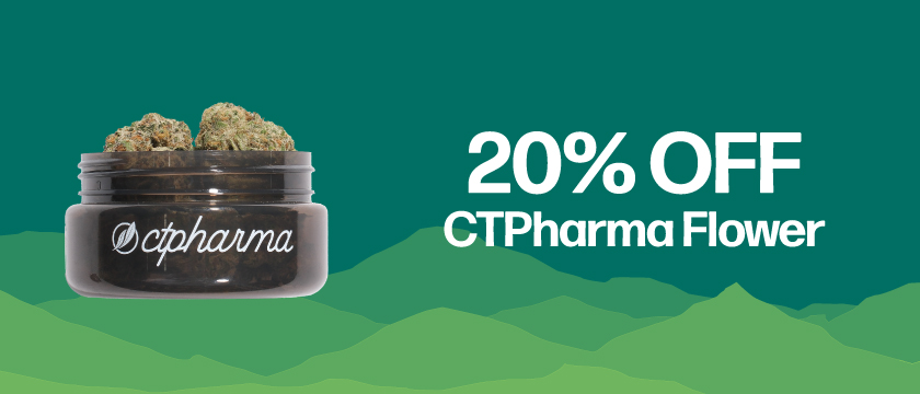 20% OFF CTPharma Featured 3.5g Flower