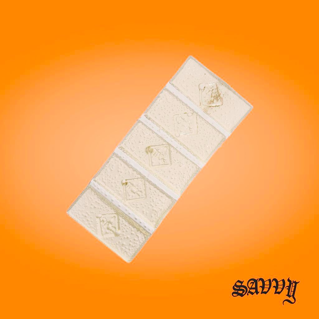 Savvy Extra Pineapple Passionfruit Soft Chew Soft Chews Edible, 50mg Piece