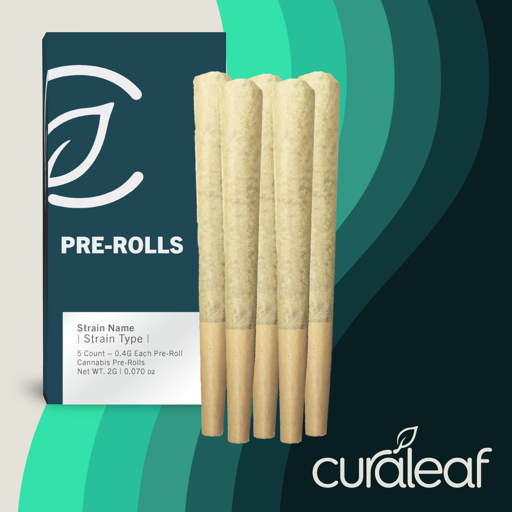 Curaleaf Paw Paw Pre-Roll Multipack, 2g, 5pk