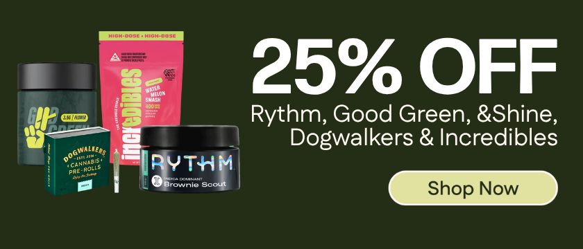 25% OFF Rythm, Good Green, Dogwalkers, &Shine, Incredibles