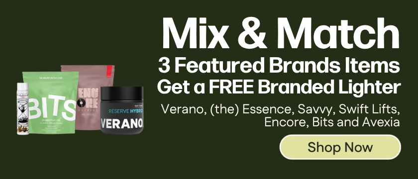 Buy Any 3 Featured Brands Items, get a FREE Branded Lighter