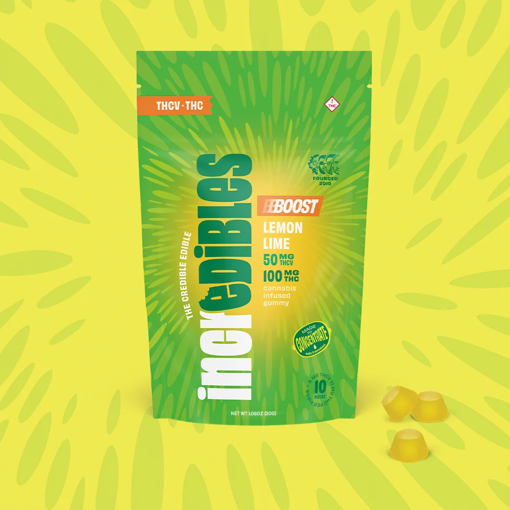 Lemon Lime Boost 2:1 THC:THCv Incredibles