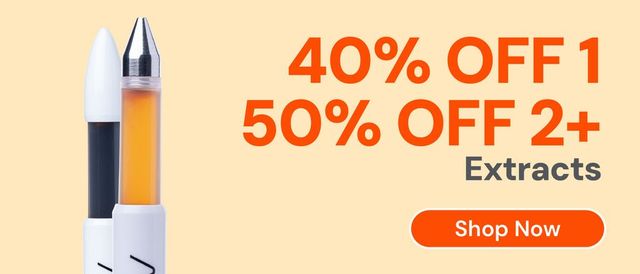 Cannabis Promo, Cannabis Sales, Cannabis Discounts, Cannabis on Sale, Extracts: 40% OFF 1 or 50% OFF 2