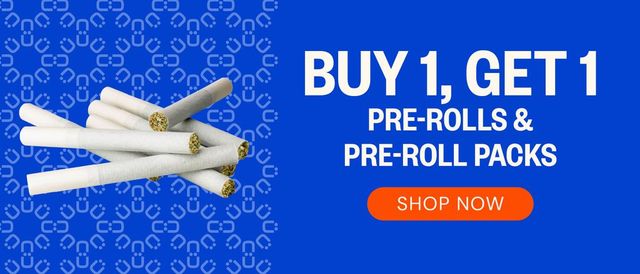 Cannabis Promo, Cannabis Sales, Cannabis Discounts, Cannabis on Sale, Buy one Pre-roll or Pre-roll Pack, get one