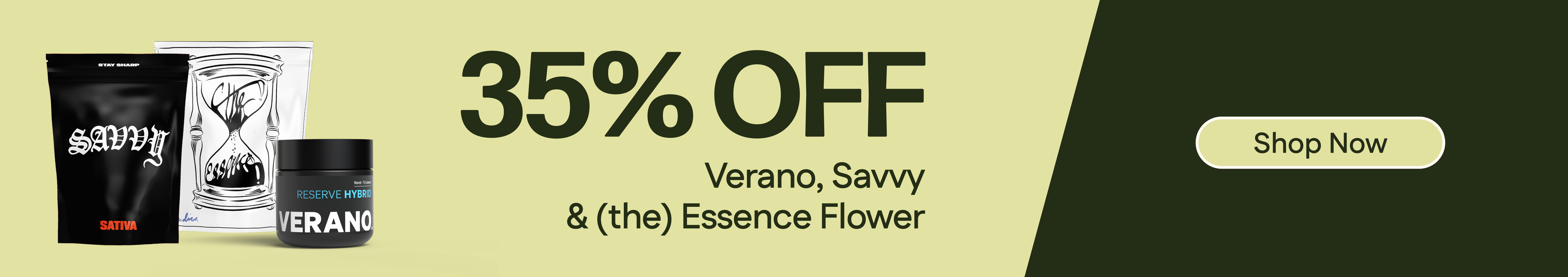35% Off Verano, Savvy & (the) Essence Flower