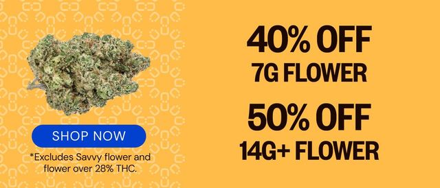 Cannabis Promo, Cannabis Sales, Cannabis Discounts, Cannabis on Sale, Up to 50% OFF Flower