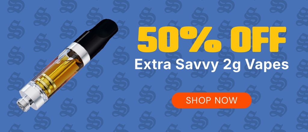50% OFF Extra Savvy 2G Vapes