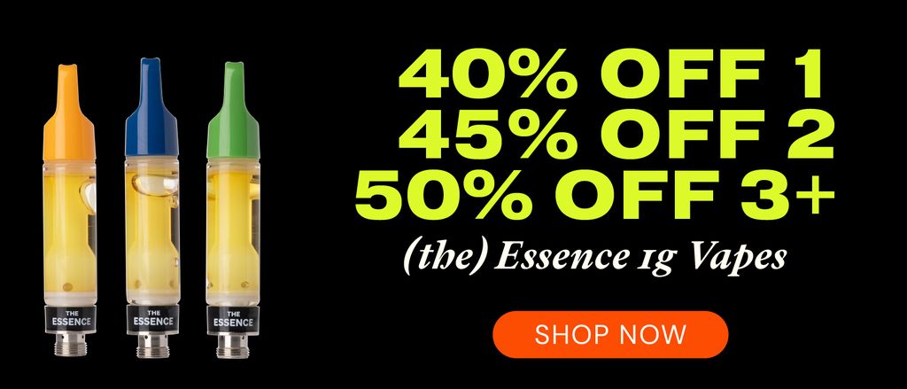 (the) Essence 1g Vapes: 40% OFF 1, 45% OFF 2, or 50% OFF 3+