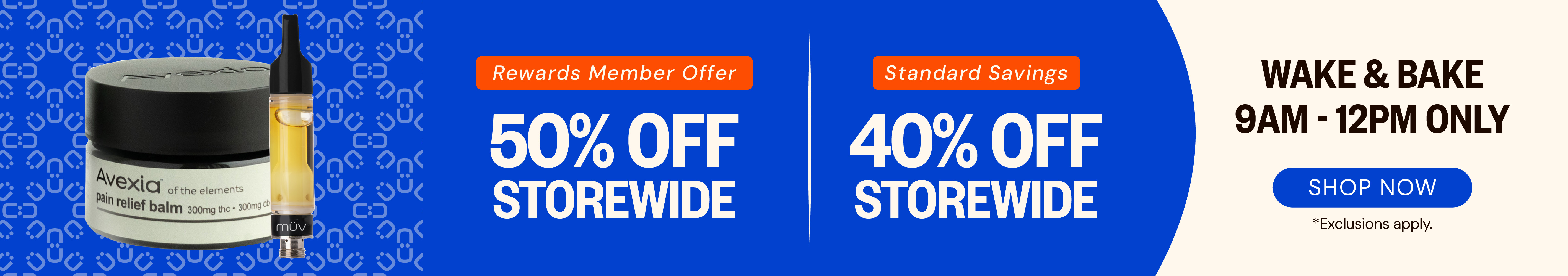 Wake & Bake: Up to 50% OFF from 9AM - 12PM