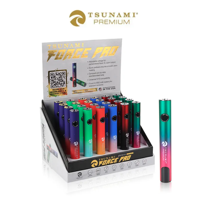 Force Pro 650mAh 510 Thread Battery