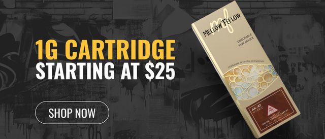 Cannabis Promo, Cannabis Sales, Cannabis Discounts, Cannabis on Sale, 28% off Exotic Elevations, Beezle, and Mellow Fellow Cartridges