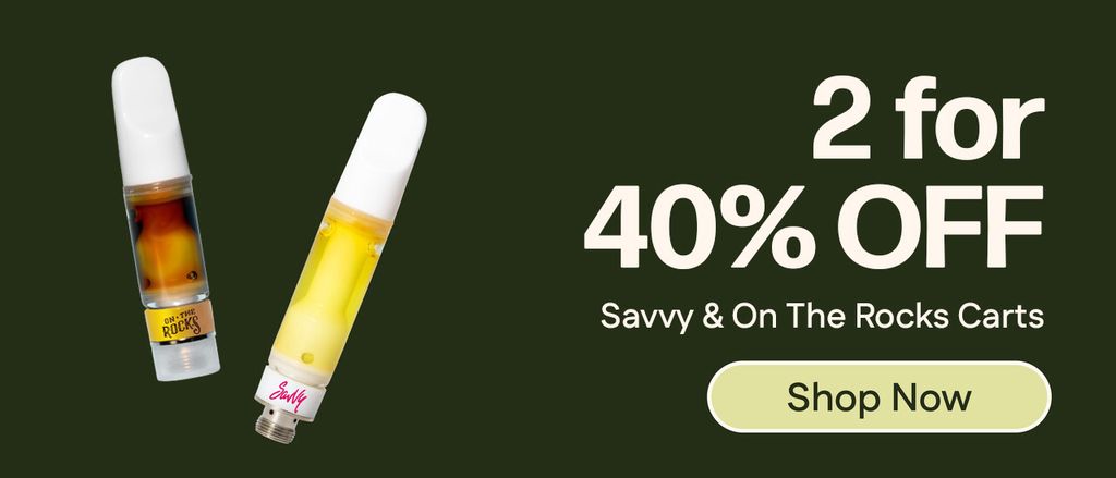 2 for 40% Off Savvy & On The Rocks Carts
