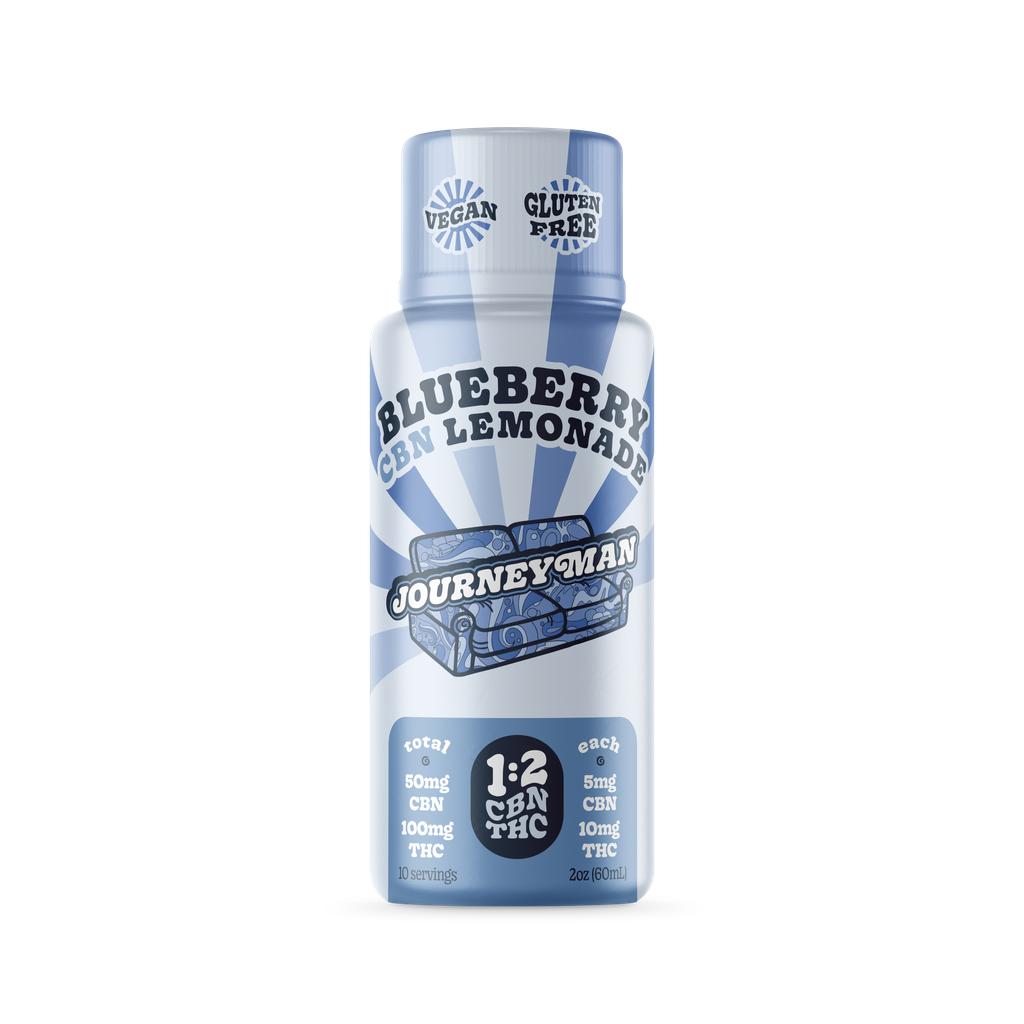 Journeyman Blueberry Lemonade Beverage 100mg