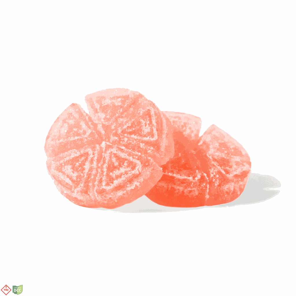 Gron Passion Orange Guava Gummy Candy Edible, 110mg, 10pk - image 2