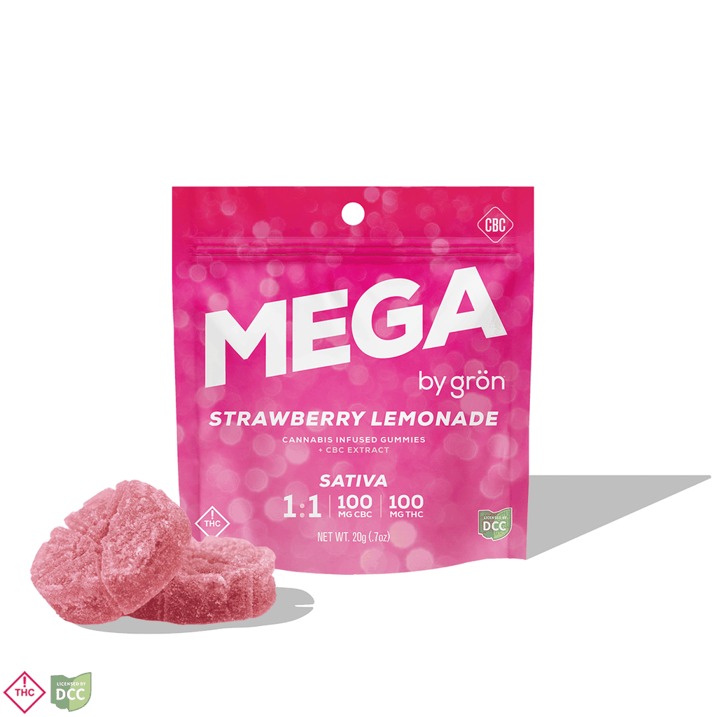 Strawberry Lemonade 1 1 THC Cbc Gummy