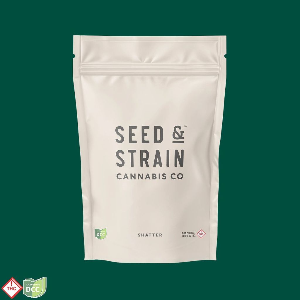Seed & Strain POG Cured Resin Concentrate, 1g Shatter - image 2