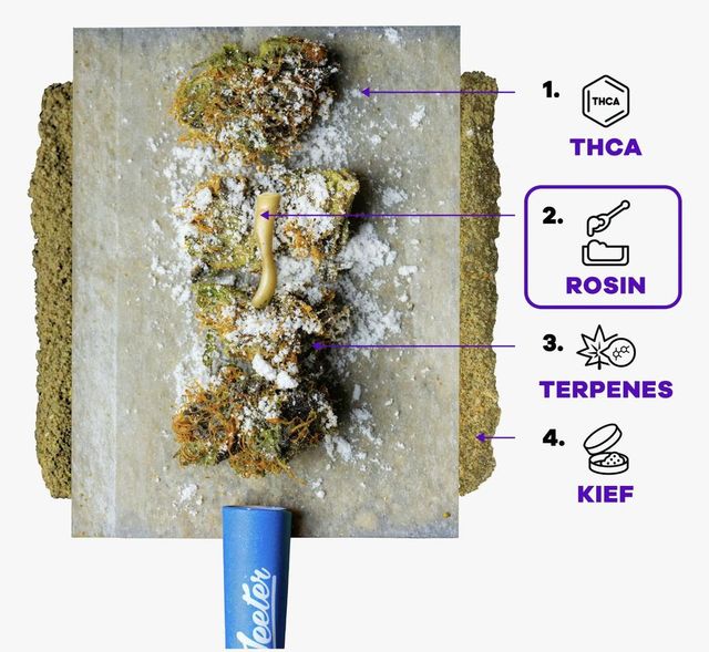| Blueberry Kush | XL Quad-Infused Joint | 2g Jeeter