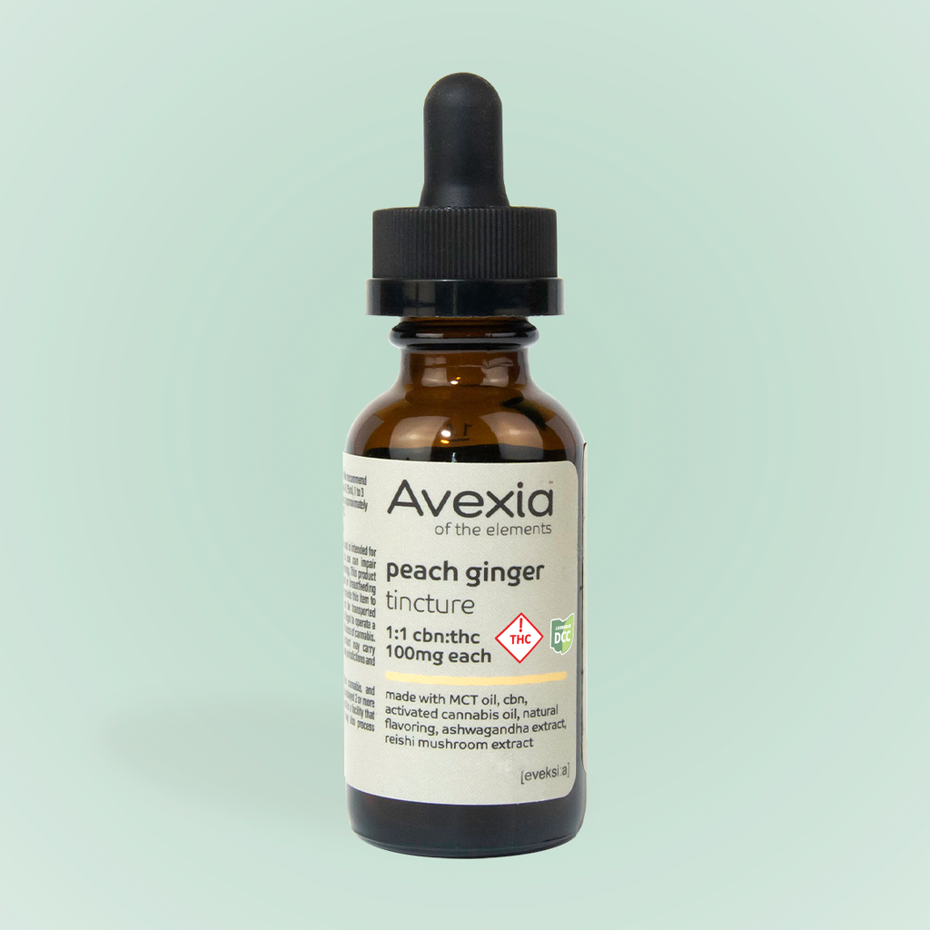 Peach Ginger 1 1 CBN Dropper