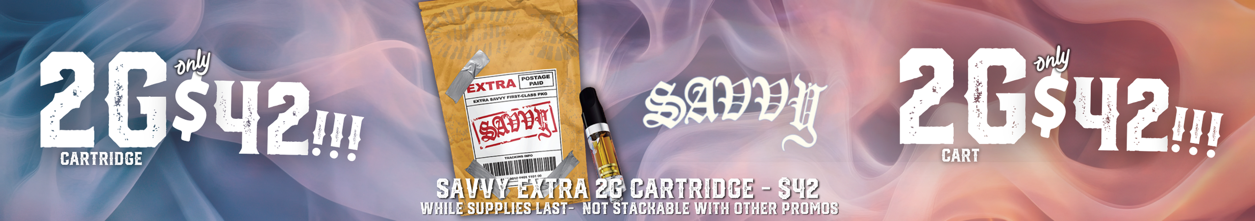 Cannabis Promo, Cannabis Sales, Cannabis Discounts, Cannabis on Sale, $42 2g Cart!