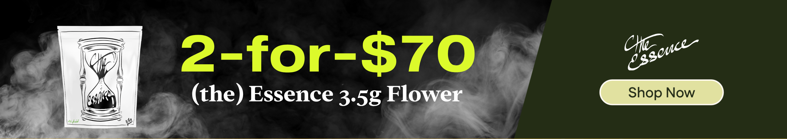 2-for-$70 (the) Essence 3.5g Flower