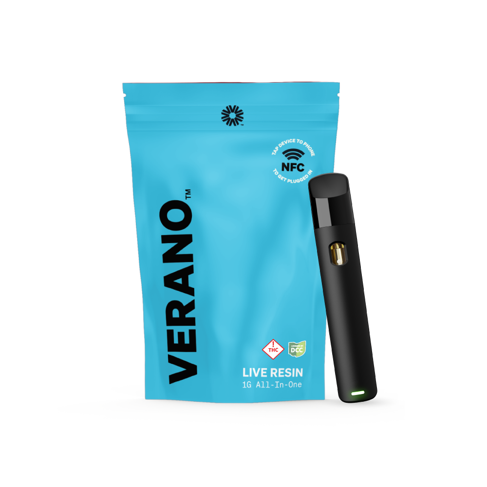 Verano Reserve Orange Push Pop Live Resin 1g All-In-One