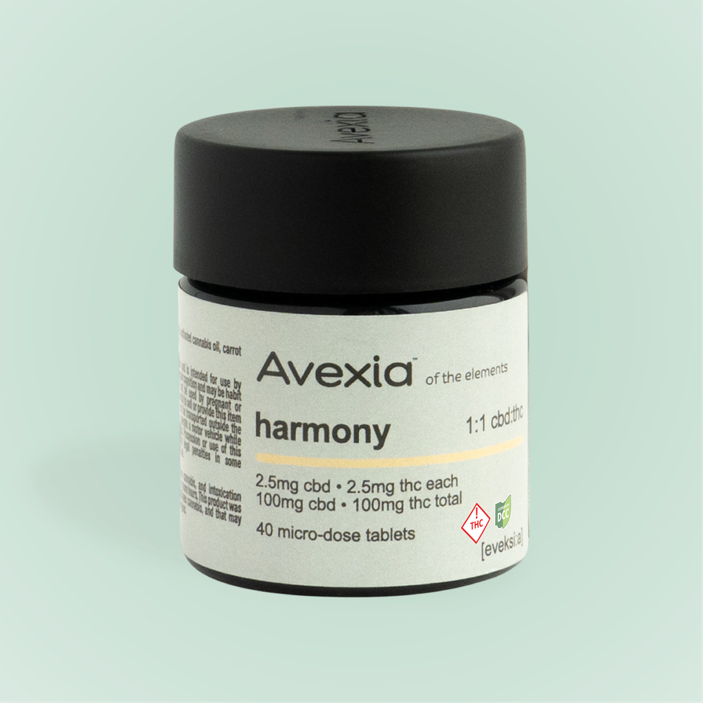 Harmony 1 1 CBD THC Pill