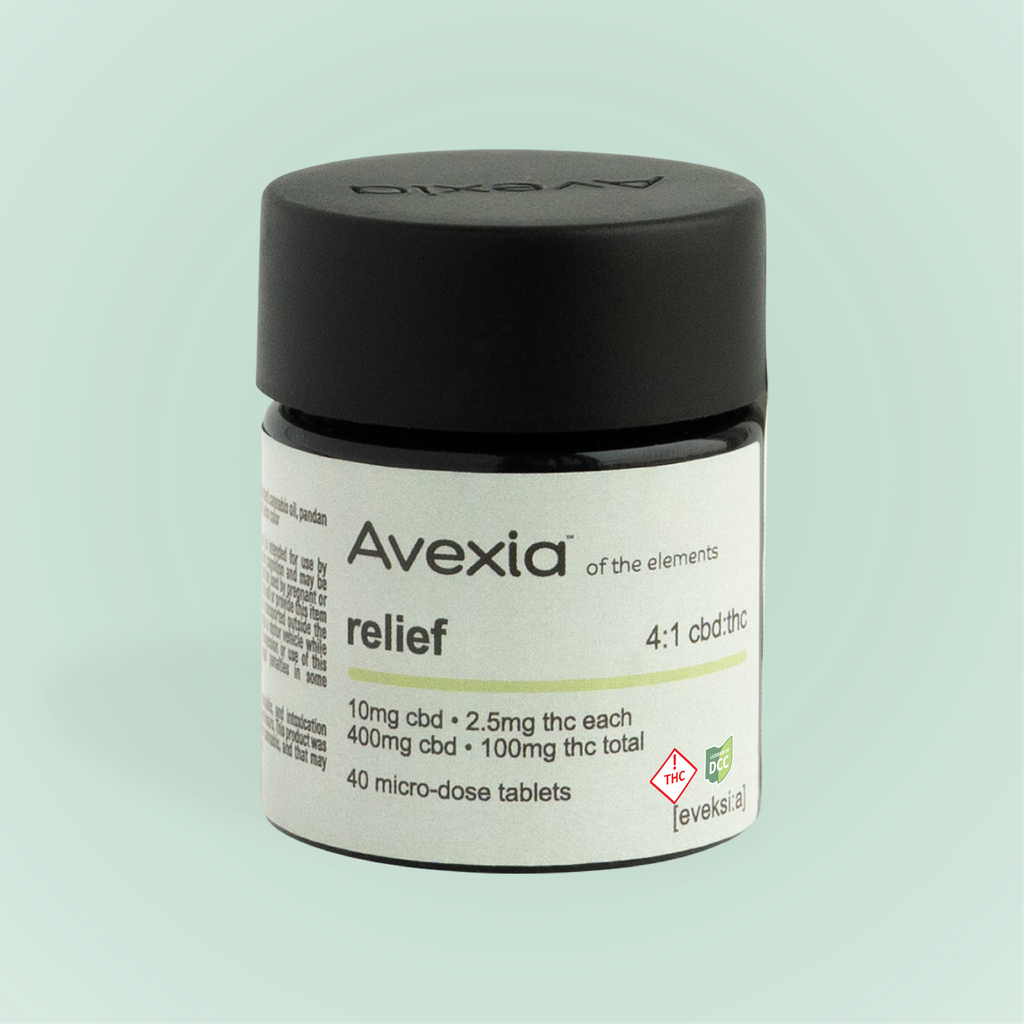 Relief 4 1 CBD THC Pill