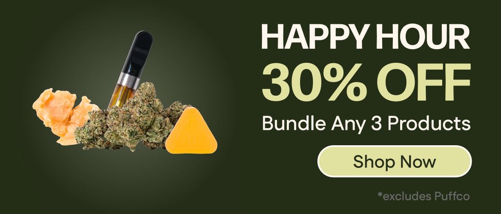 Happy Hour: Bundle Any 3 Products and Get 30% Off