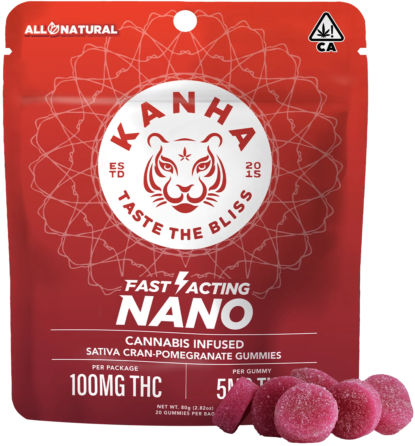 Cherry & Lemon Fast Acting NANO Tech DISC KANHA