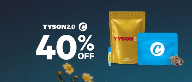 Cannabis Promo, Cannabis Sales, Cannabis Discounts, Cannabis on Sale, 40% Off C-Bite & Tyson 2.0