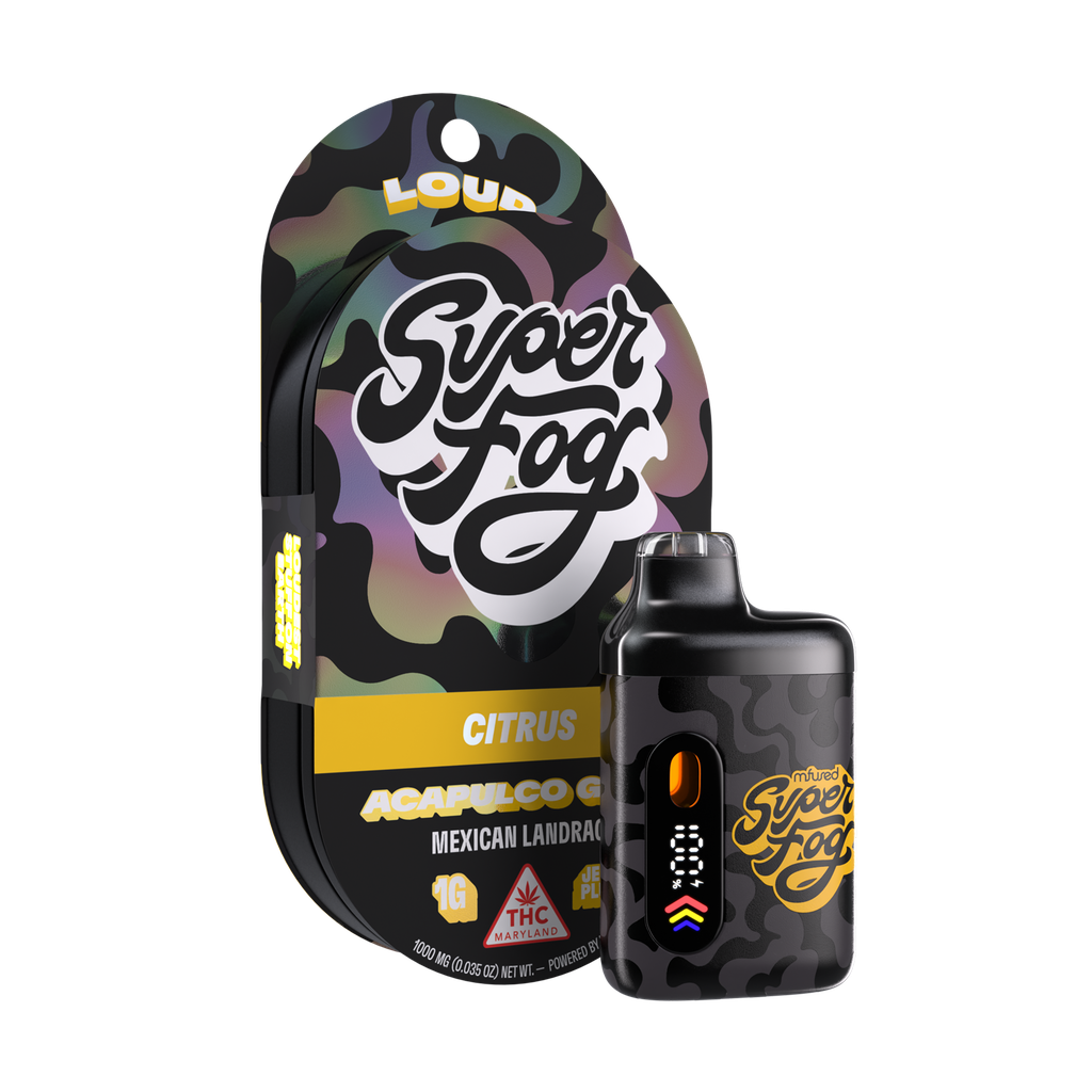 Mfused Super Fog Loud Acapulco Gold All-In-One Vape, 1.0g