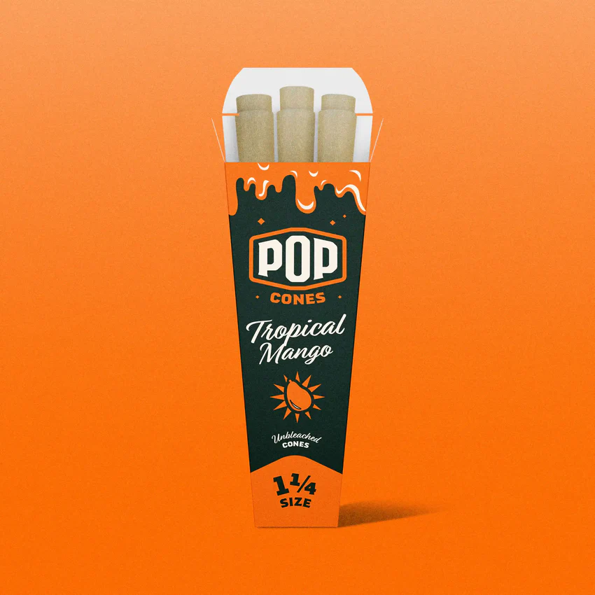 Ultra Thin 1 1/4 6pk POP Cones