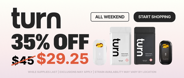 Cannabis Promo, Cannabis Sales, Cannabis Discounts, Cannabis on Sale, $29.25 Turn AOI Vapes!