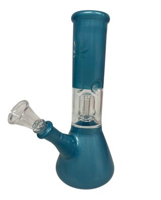 8" Dome Perc Pot Leaf Bisa Lina