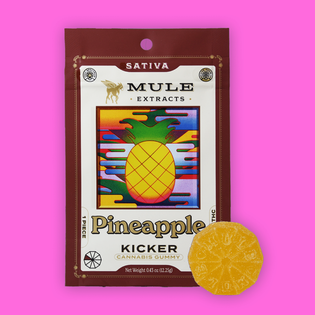 Pineapple Gummies | 100mg 10pk Mule Extracts Pineapple Gummies | 100mg 10pk Mule Extracts
