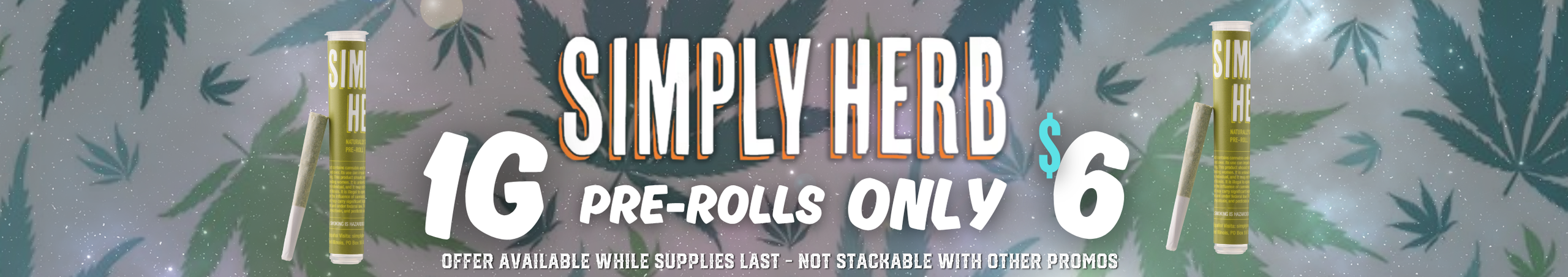 Cannabis Promo, Cannabis Sales, Cannabis Discounts, Cannabis on Sale, 🟢 $6 Simply Herb Pre-rolls 🍃