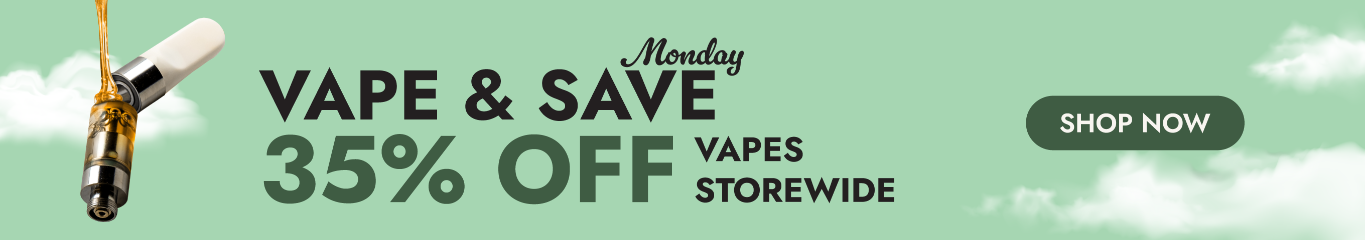 Vape & Save Monday 35% Off Vapes Storewide