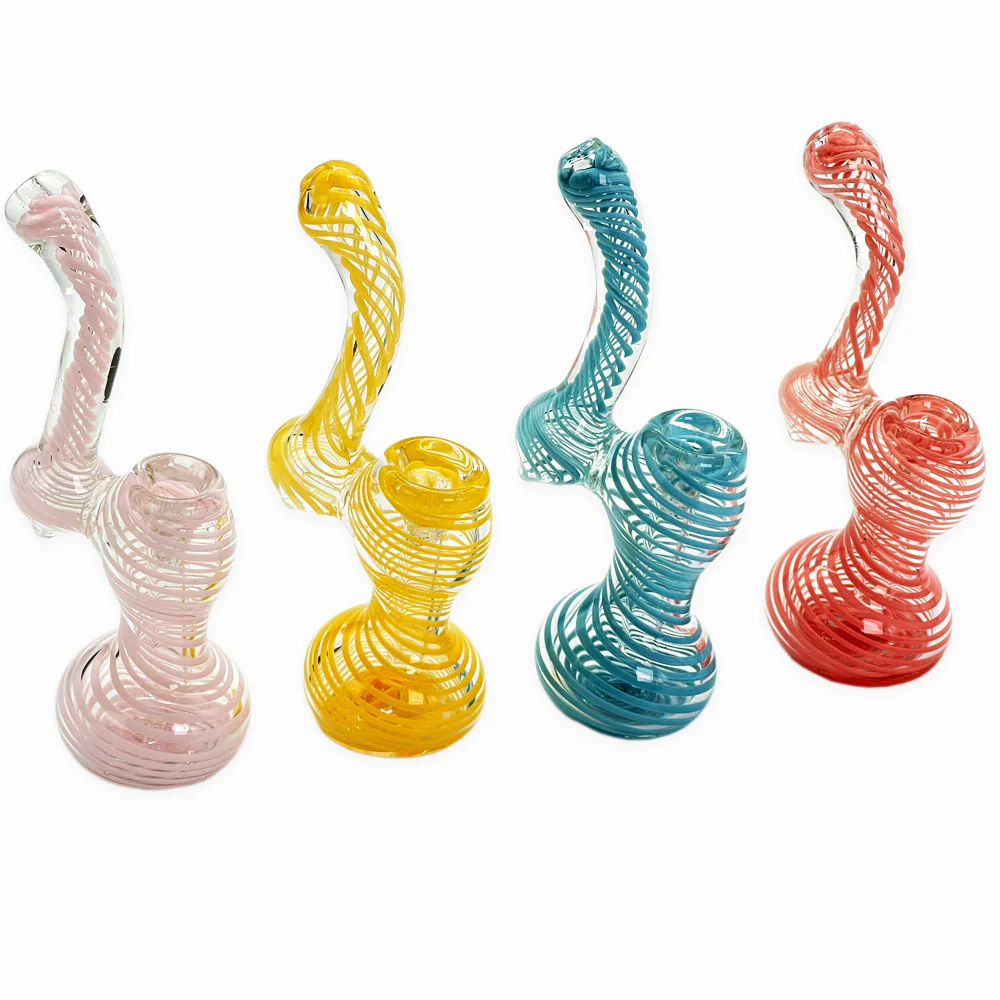 5" Milky Color Sherlock Bubbler High Mountain Imports