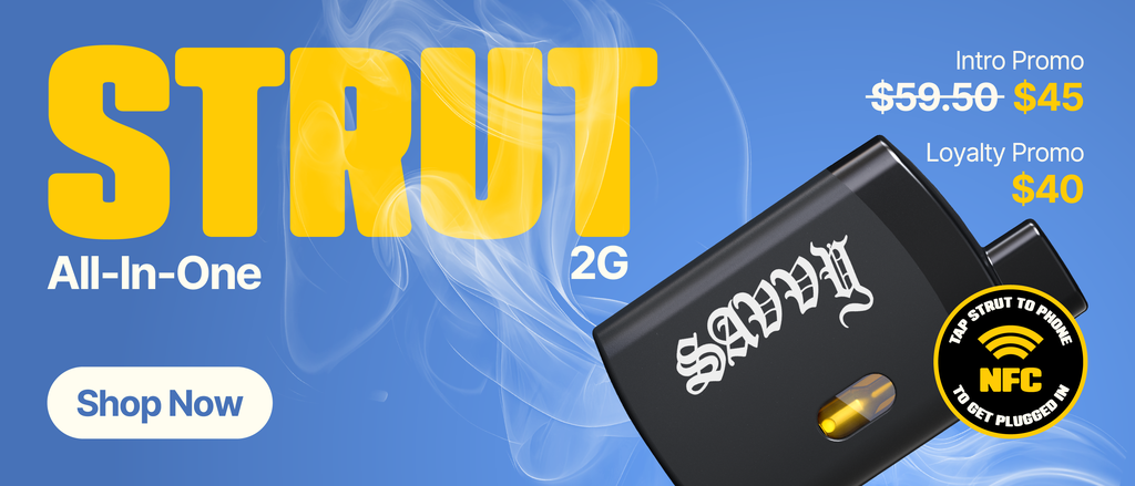 New! Savvy Strut 1g All-in-One Vapes