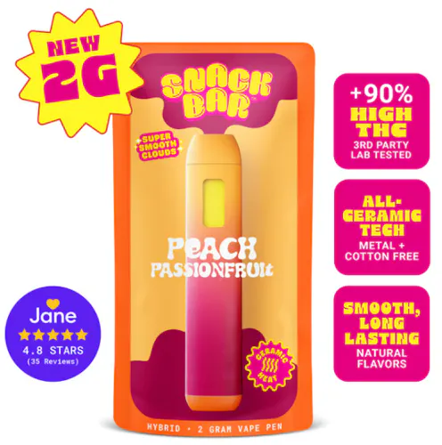 Peach Passionfruit Snackbar