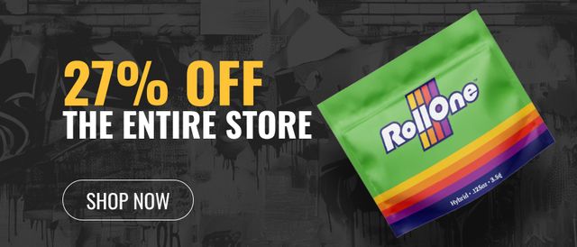 Cannabis Promo, Cannabis Sales, Cannabis Discounts, Cannabis on Sale, 27% Off the Entire Store