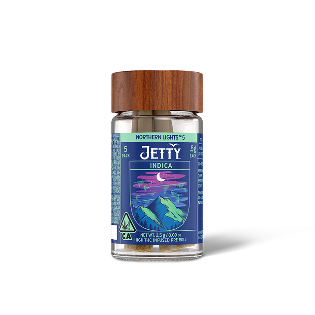 Northern Lights x Triangle GMO Infused 5-Pack Jetty Extracts
