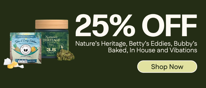 25% OFF Nature's Heritage, Betty's Eddies, In House & More