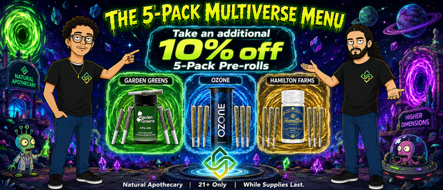 Cannabis Promo, Cannabis Sales, Cannabis Discounts, Cannabis on Sale, Additional 10% off 5Pk Pre-Rolls!