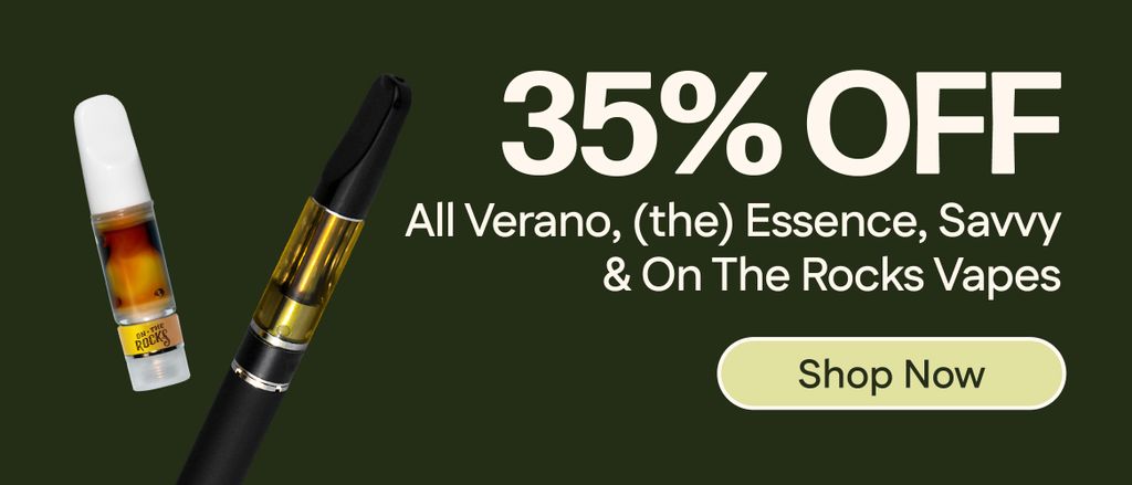 35% Off Verano, Savvy, (the) Essence & On The Rocks Vapes