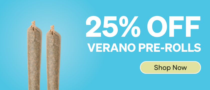 25% OFF Verano Pre-Rolls