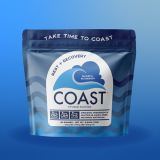 Blissful Blueberry 5:5:5 Rest Gummy product